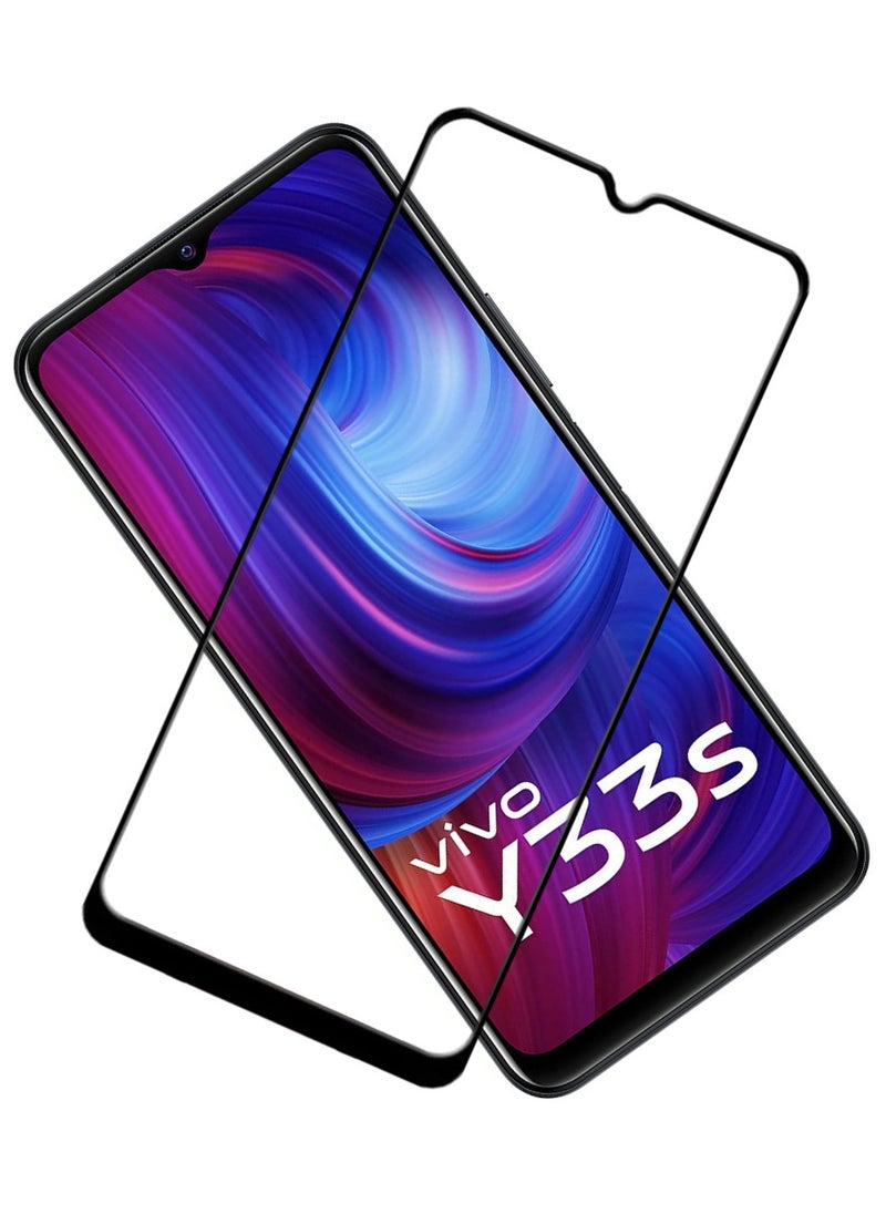 ACLIX Antistatic ESD Dustproof Premium Quality High Definition Tempered Glass Screen Protector Designed For vivo Y33s - Image 1