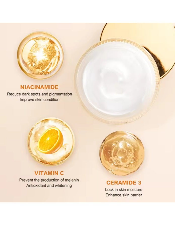 ايه اي اس تي اتش تي ايه ان واي كريم مرطب فيتامين C العضوي، كريم تبييض الوجه المضاد للتجاعيد ومضاد للشيخوخة - Image 5