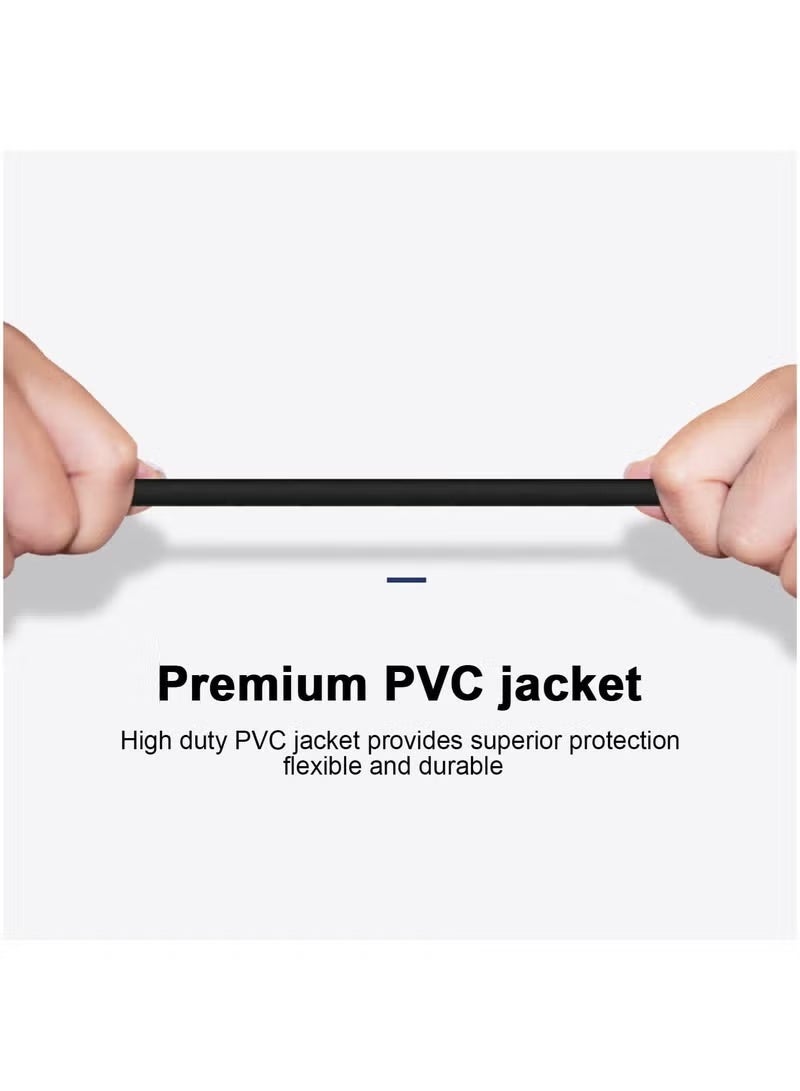 Microphone Cable Male To Female 3 Pin Cannon Balanced Extension Cable for Recording Applications, Mixers, Speaker Systems, DMX Lights, Mixer, Amplifiers (5 Meters) - Image 3