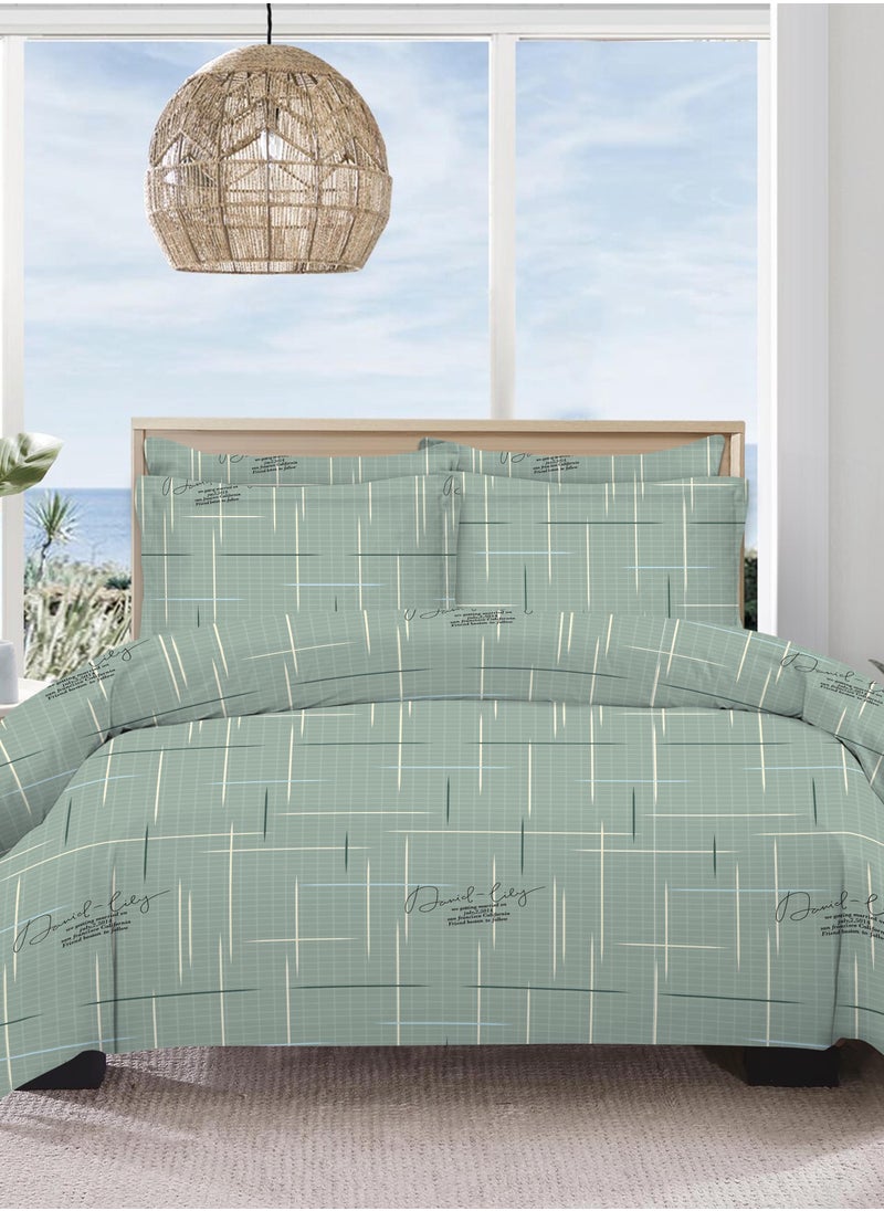 Amali  AMALI Gold Collection Polycotton Bedding & Linen Set – Duvet Cover, Fitted Bed Sheet & Pillowcases – Ultra-Soft, Durable Fabric for Exceptional Comfort & Long-Lasting Quality  - Image 1