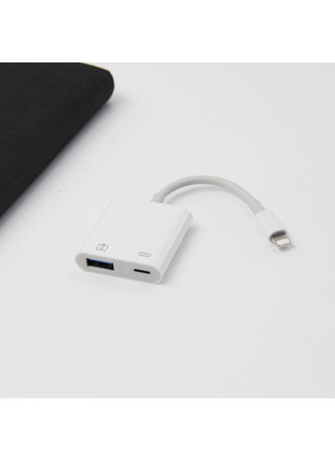 Direct For Android/For Apple Mobile Phone Multi-function Card Reader To Expand The Converter-Color:NK-101Y