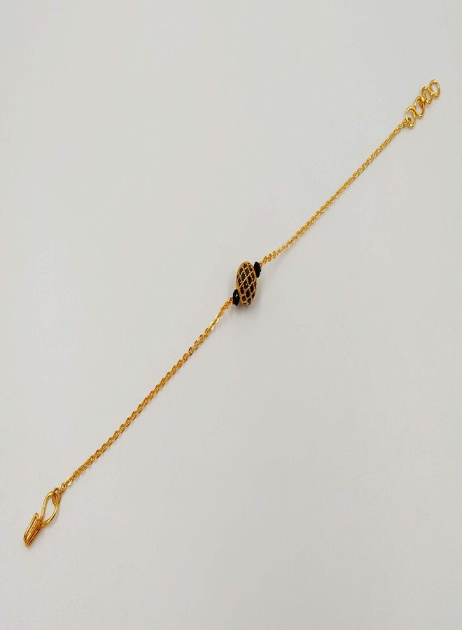 JHB American Diamond Boll Single Boll Bracelet For Women's And Girls - Image 3