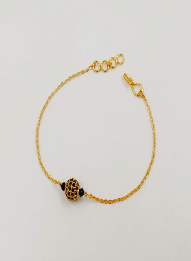 JHB American Diamond Boll Single Boll Bracelet For Women's And Girls - Image 2