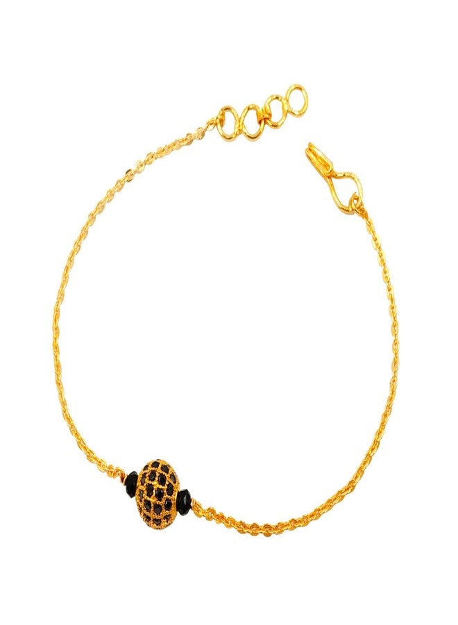 JHB American Diamond Boll Single Boll Bracelet For Women's And Girls - Image 1