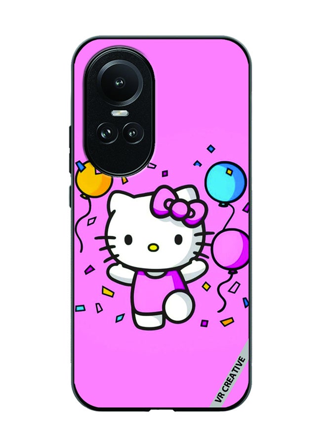 VR CREATIVE Protective Case Cover For Oppo Reno 10 Pro Hello Kitty Design Multicolour - Image 1