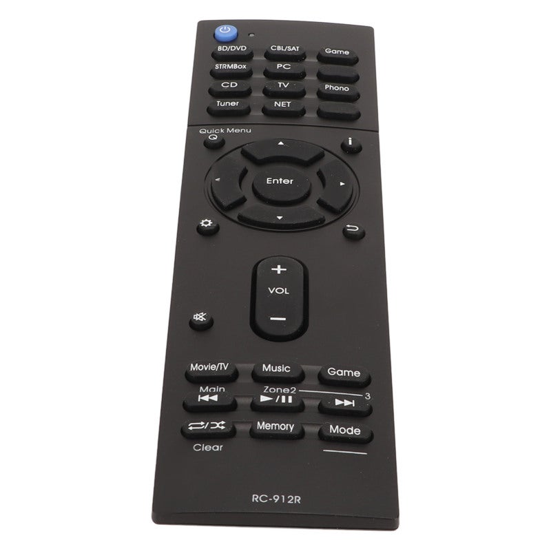 AV Receiver Remote Control RC 912R Compatible for ONKYO Integra DRX 2 - Ergonomic Design AV Stereo Receiver Remote Control for Home Theater - Image 2
