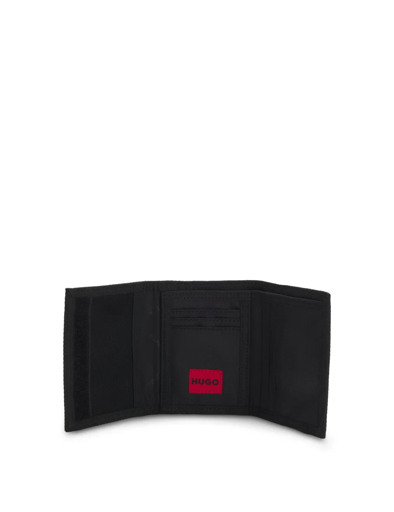 HUGO Black Gift-boxed wallet with red logo patch for Men | Best Price UAE