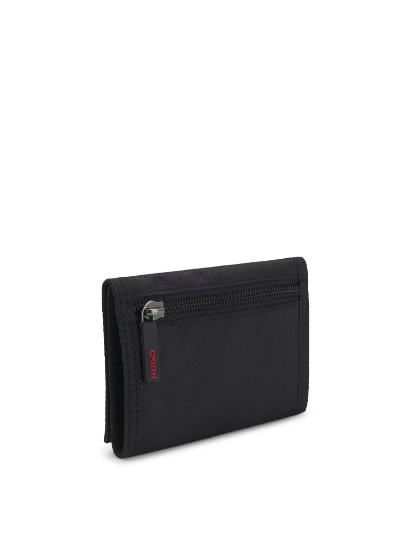 هوجو Gift-boxed wallet with red logo patch