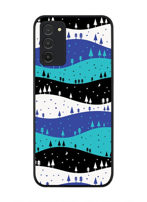Rugged Black edge case for Samsung Galaxy A03s (LTE/4G)  Slim fit Soft Case Flexible Rubber Edges Anti Drop TPU Gel Thin Cover - Rolling Seasons