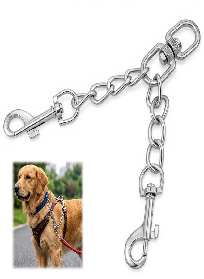 HaiFafafaing Prong Collar Safety Clip, Safety Clip for Dog Collar, Dual Clasp Pet Leash Backup, Collars Harness Connector for Medium Large Breeds - Image 1
