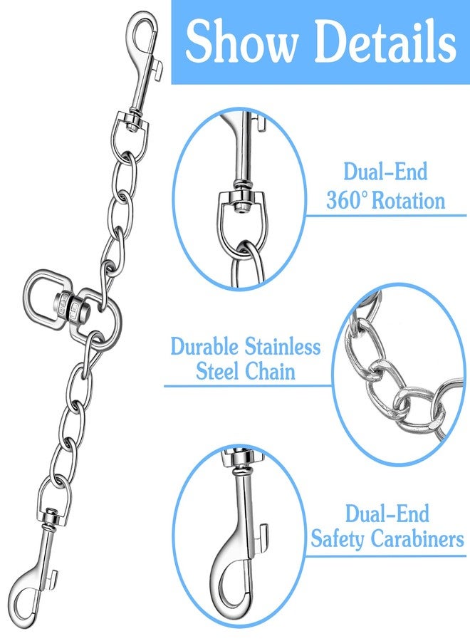 HaiFafafaing Prong Collar Safety Clip, Safety Clip for Dog Collar, Dual Clasp Pet Leash Backup, Collars Harness Connector for Medium Large Breeds - Image 4
