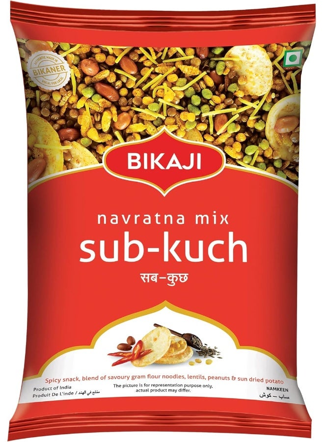 Bikaji Bikaji Sub-Kuch Navratna Mixture - 200g Pouch  - Image 1