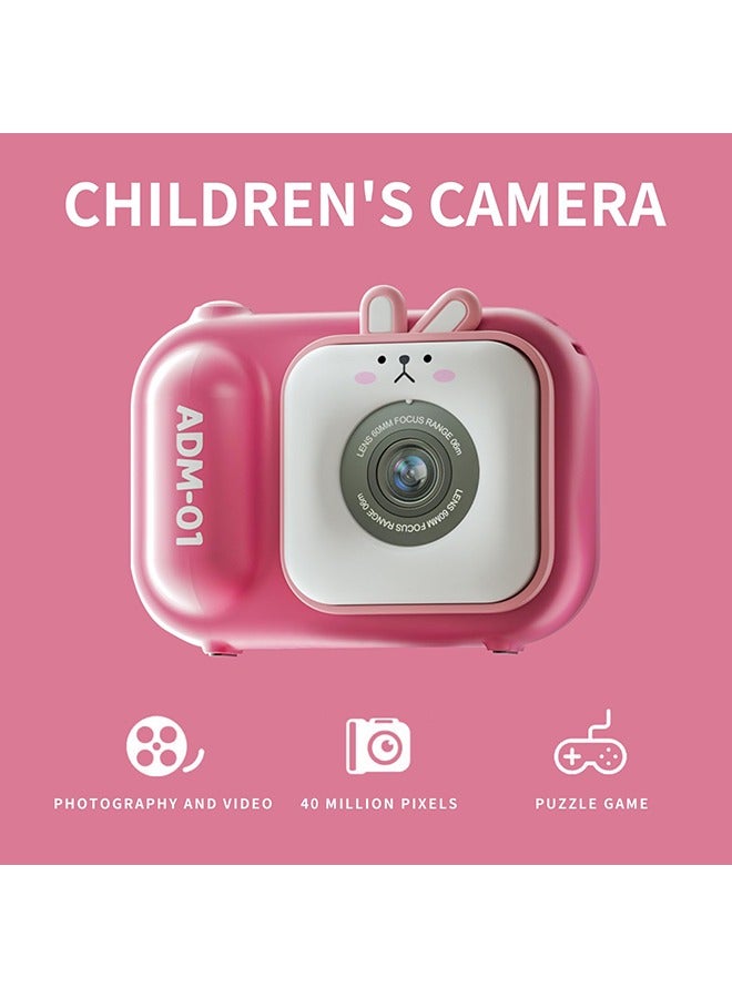 XiuWoo Kids Camera with Tripod, Birthday Gifts for Girls/Boys Age 3-9yr,Cute Portable Little Girls/Boys Gifts Kids Camera Toys for 3-12 Year Old Boys/Girls,Selfie Camera for Kids - Image 2