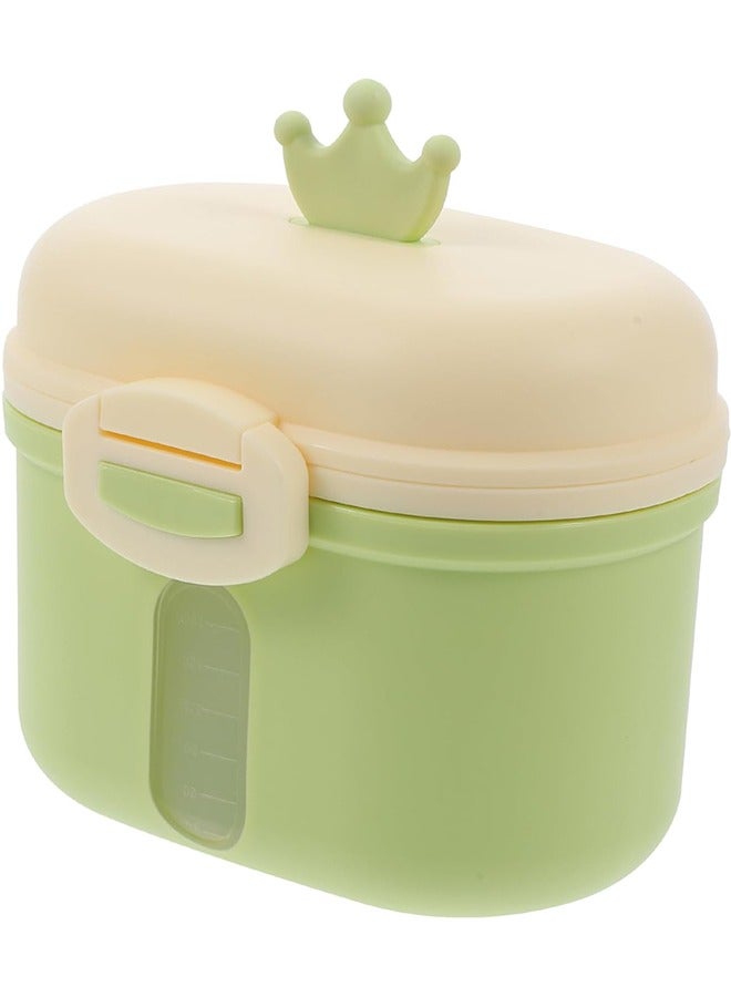 JCB CHIC Baby Milk Powder Formula Dispenser, Stackable Formula Dispenser Container Mixie Bottle for Travel, Large Capacity Formula Holder and Snack Storage, Non-Spill, Powder Leakage Free 240g - Image 1