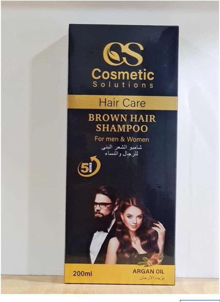 CS Brown Hair Shampoo For Men And Women 200M 