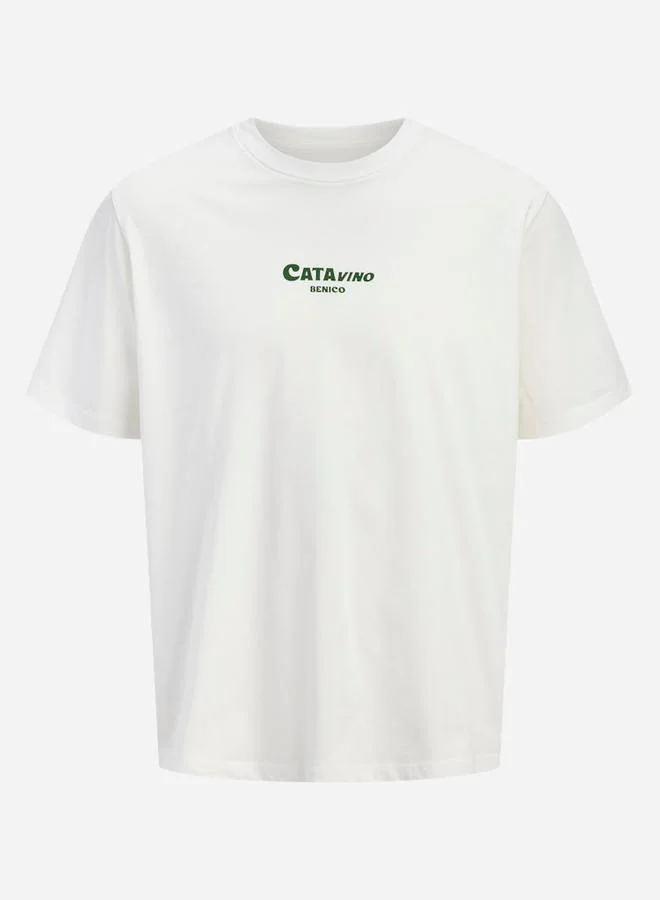 JACK & JONES Jack & Jones Slogan Print Short Sleeve T-Shirt