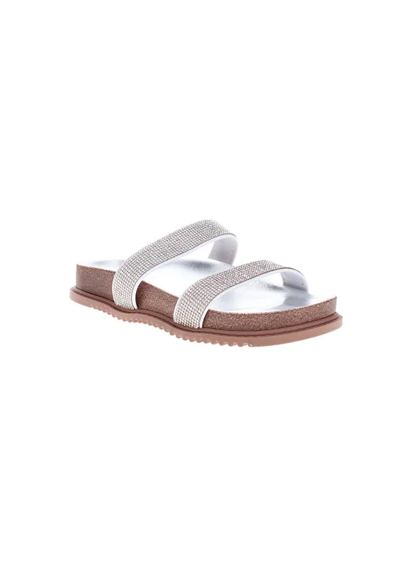 Beira Rio Beira Rio Ladies Flat Sandals White | Made In Brazil