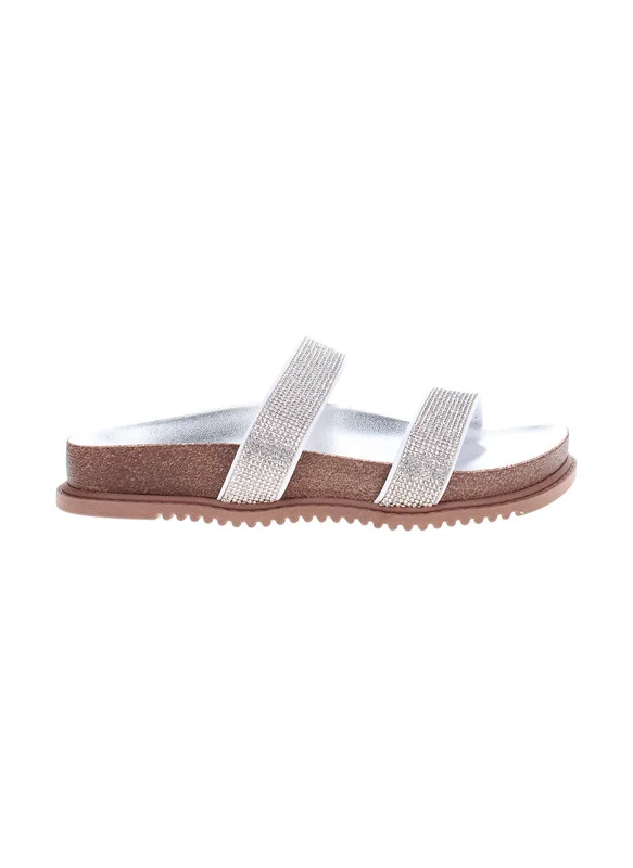 Beira Rio Beira Rio Ladies Flat Sandals White | Made In Brazil