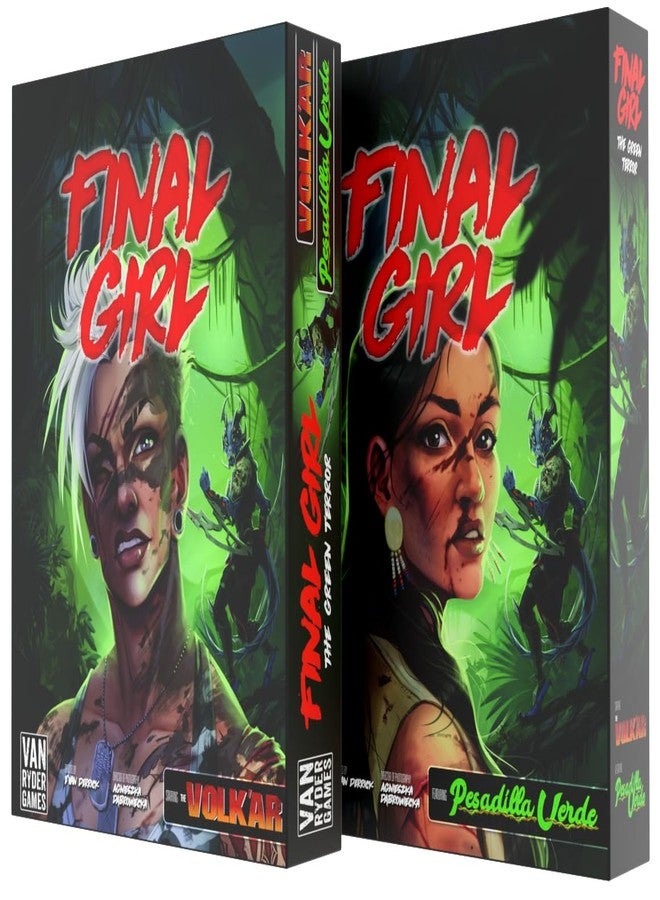 Van Ryder Games - Final Girl - The Green Terror Feature Film Box - Core Box Required - 1 Player Board Game - 20-60 Minutes Gameplay – Ages 14+