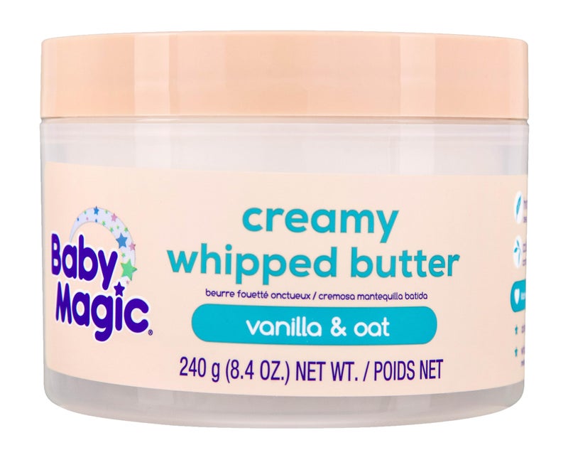 Baby Magic Creamy Whipped Butter Vanilla Oat 84 oz - Image 1