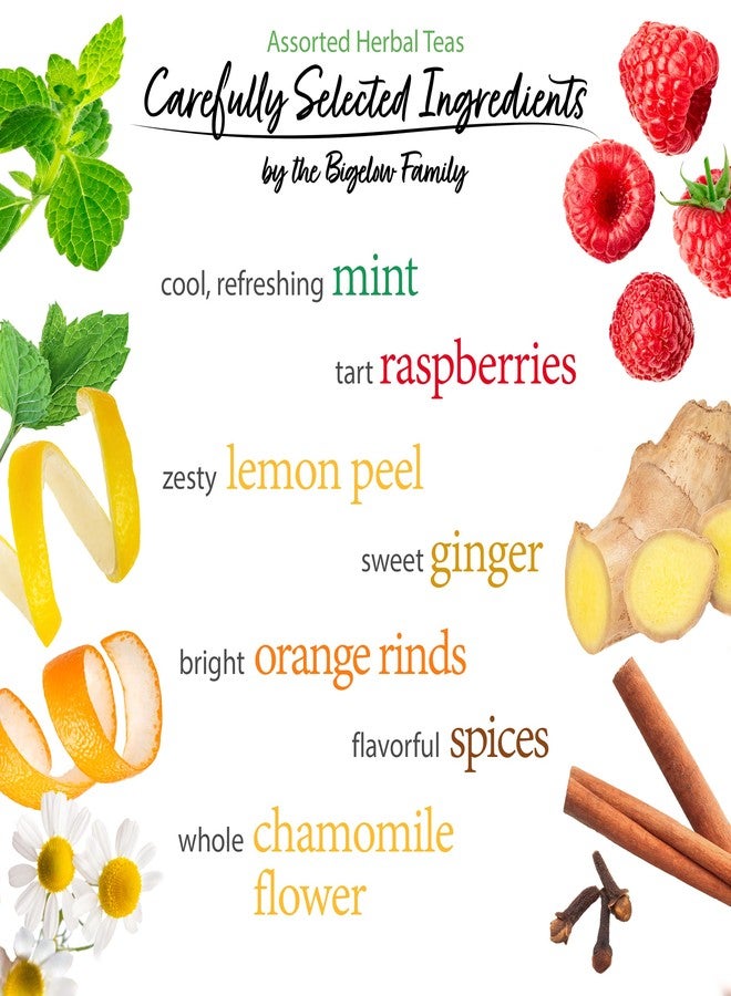 Bigelow Tea Bigelow Herbal Teas Six Flavor Assortment, 18 bags - Image 3
