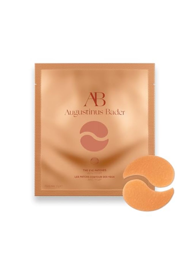 Augustinus Bader The Eye Patches Luxury Hydrating AntiAging UnderEye Treatment Reduces Puffiness Smooths Fine Lines Brightens Dark Circles Soothing Restorative Formula 1 Pack - Image 1