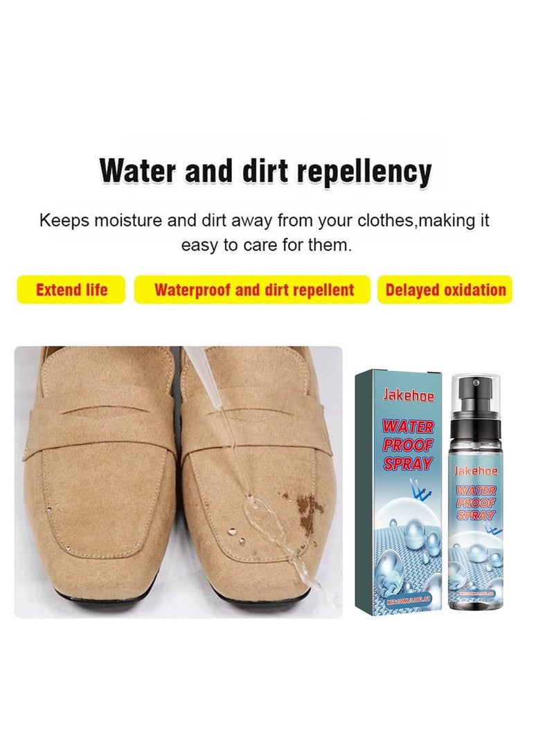 Jakehoe Nano Waterproof Spray for Shoes, Bags & Fabrics - 100ml Rain & Stain Repellent with Advanced Nano - Technology, Long - Lasting Protection for All Materials - Image 3