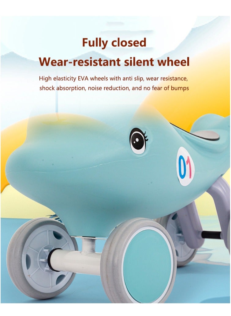 Arabest سيارة متأرجحة، سيارة هزازة للركوب عليها للأولاد والبنات، بدون بطاريات أو تروس أو دواسات، تدور وتدور وتتحرك بحركة هزازة للتوجيه، للأطفال الصغار والأطفال من سن 3 سنوات فما فوق - Image 5