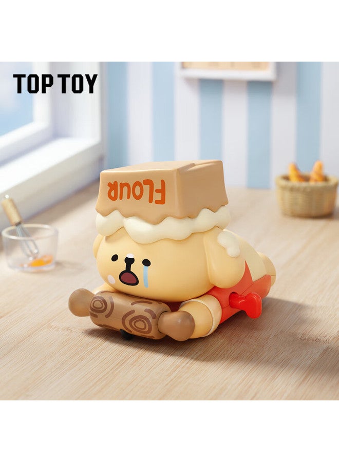 Top Toy Line Puppy Baking Diary Series Poseable Figure Blind Box Toy Decoration Girls Birthday Gift Display Box - Image 3