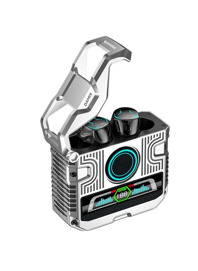 Lntelligent Touch Noise Reduction High -Definition Call Voice Summon Lightweight Waterproof Wireless Bluetooth Headset Stereo Earplugs - Image 1