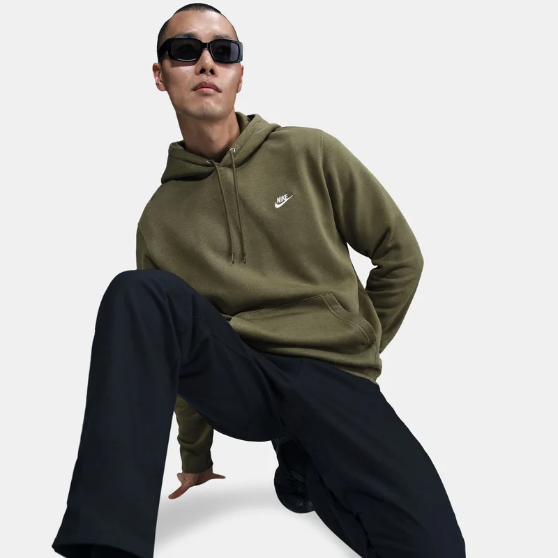 Nike Brown Men's Club Hoodie for Men | Best Price UAE