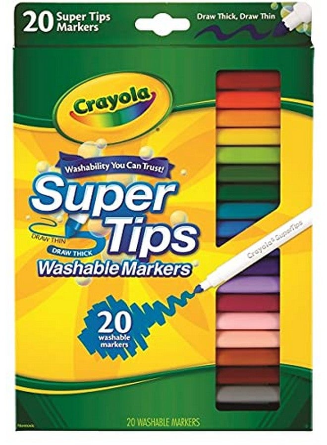 Crayola Markers Super Tips20/Pkg - Image 3
