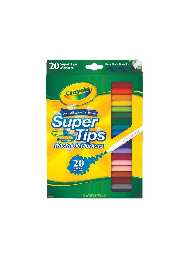 Crayola Markers Super Tips20/Pkg - Image 2