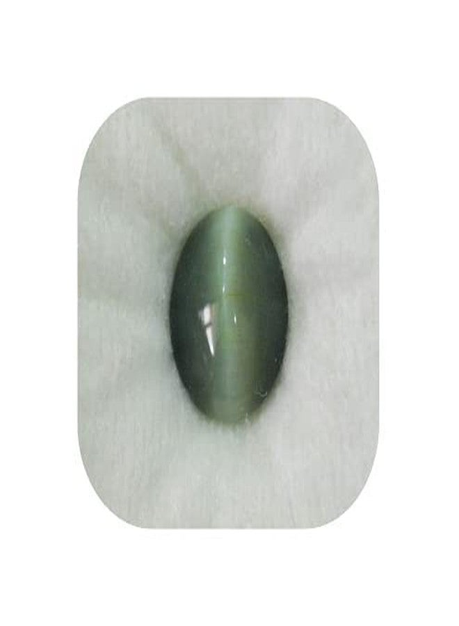 DAURAYA GEMS Cats Eye Lehsuniya Stone Original Certified 7.25 Ratti 6.55 Carat Best Chrysoberyl Gemstone for Men & Women (ABC0113) - Image 2