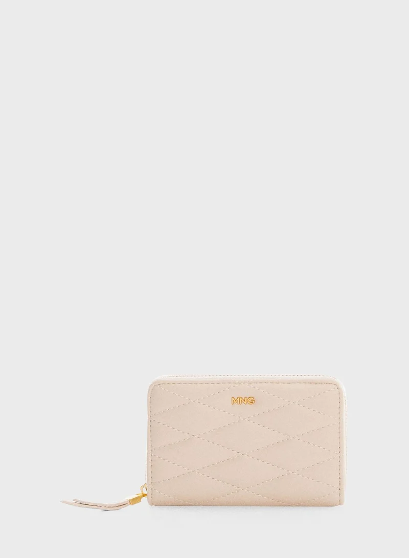 MANGO Rain Zip Closure Wallet