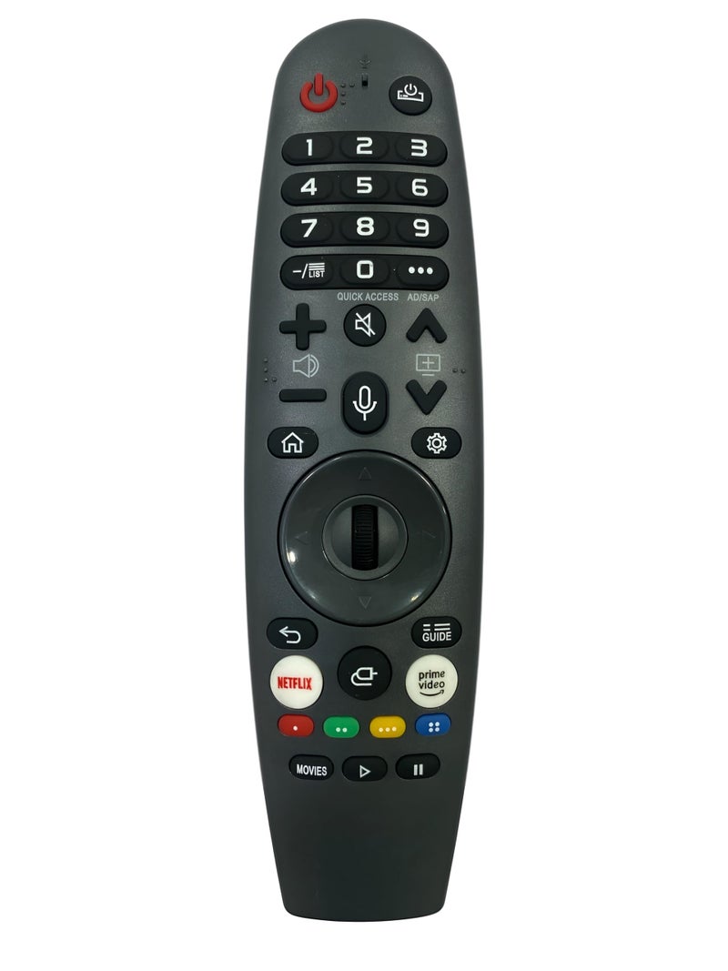 Upix Compatible Vise Smart TV LCD/LED Remote No. 1320 | No Voice | with Netflix & Prime Video Function | Exact Match Required - Image 2