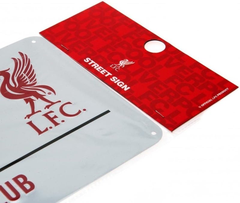 Liverpool F.C. Liverpool Official Anfield Road L4 Metal Street Sign - Multi-Colour - Image 2