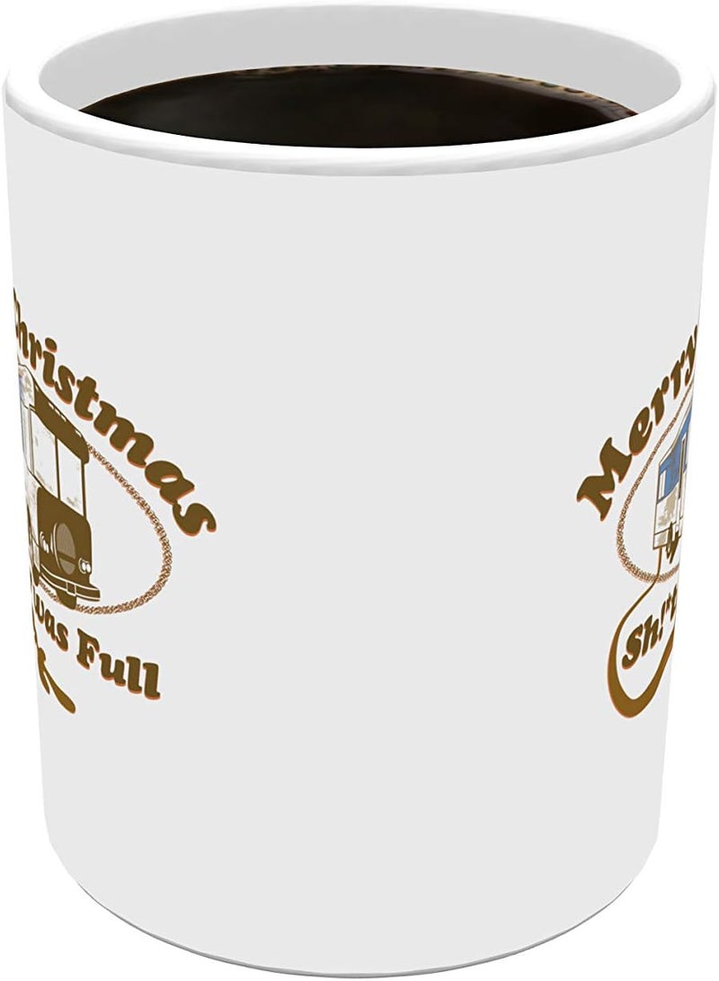Trend Setters National Lampoons Christmas Vacation  Griswold RV Camper Toilet Full Quote  One 11 oz Coffee or Tea Mug  Perfect for Gifting or Collecting  Officially Licensed Merchandise - Image 4