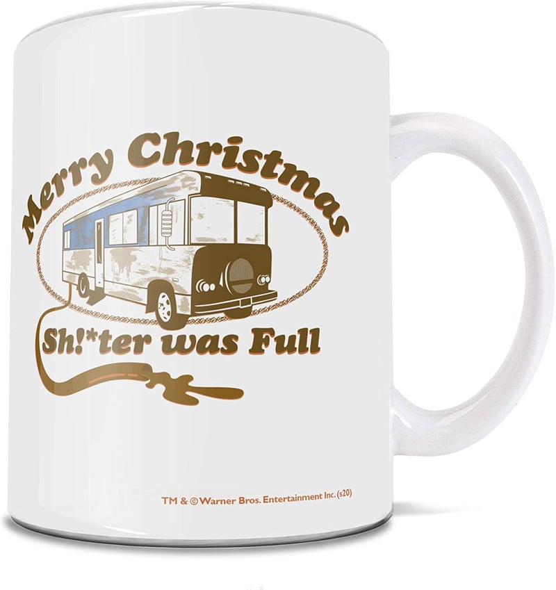 Trend Setters National Lampoons Christmas Vacation  Griswold RV Camper Toilet Full Quote  One 11 oz Coffee or Tea Mug  Perfect for Gifting or Collecting  Officially Licensed Merchandise - Image 5