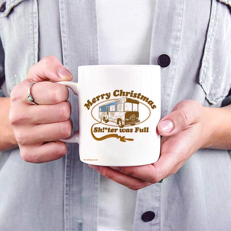 Trend Setters National Lampoons Christmas Vacation  Griswold RV Camper Toilet Full Quote  One 11 oz Coffee or Tea Mug  Perfect for Gifting or Collecting  Officially Licensed Merchandise - Image 2