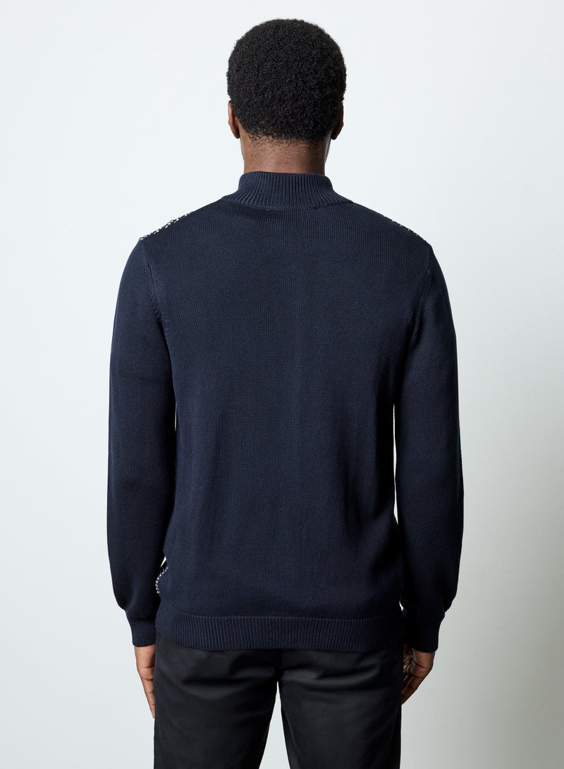 فرنش كونكشن سترة بسحاب أمامي - Image 2