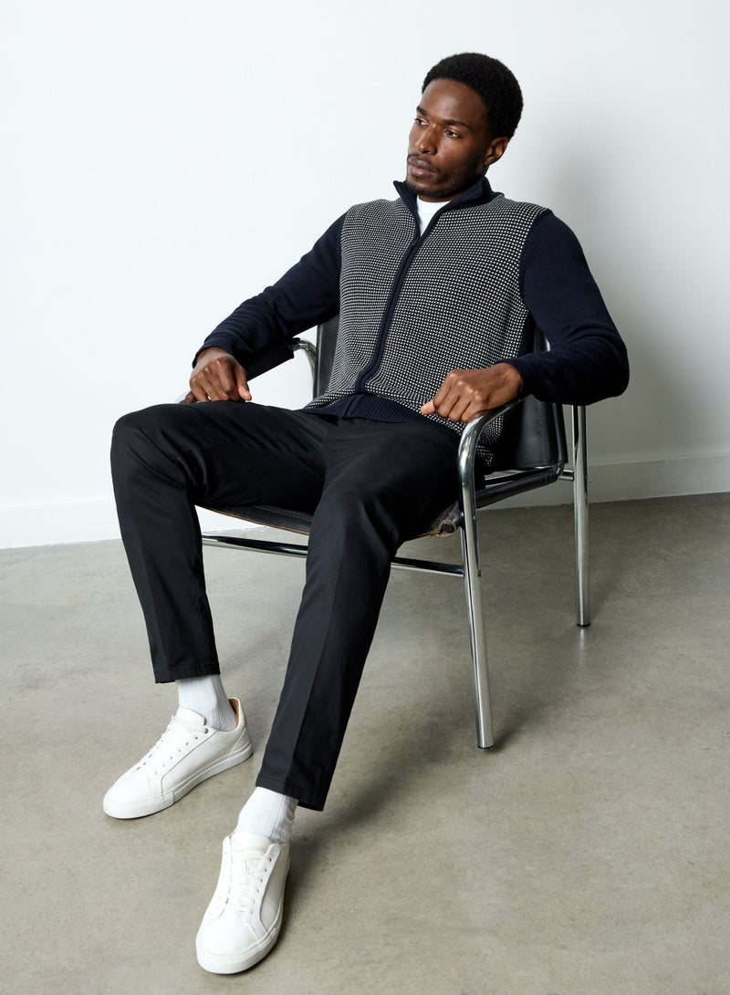 فرنش كونكشن سترة بسحاب أمامي - Image 3