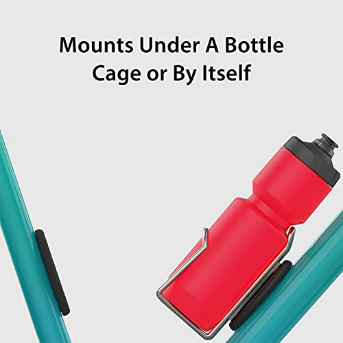 Elevation Lab TagVault™ AirTag Bike Security Mount - The Waterproof AirTag Bike Holder | Hidden Under Bottle Cage or Alone | Security Screws with Driver - Image 3