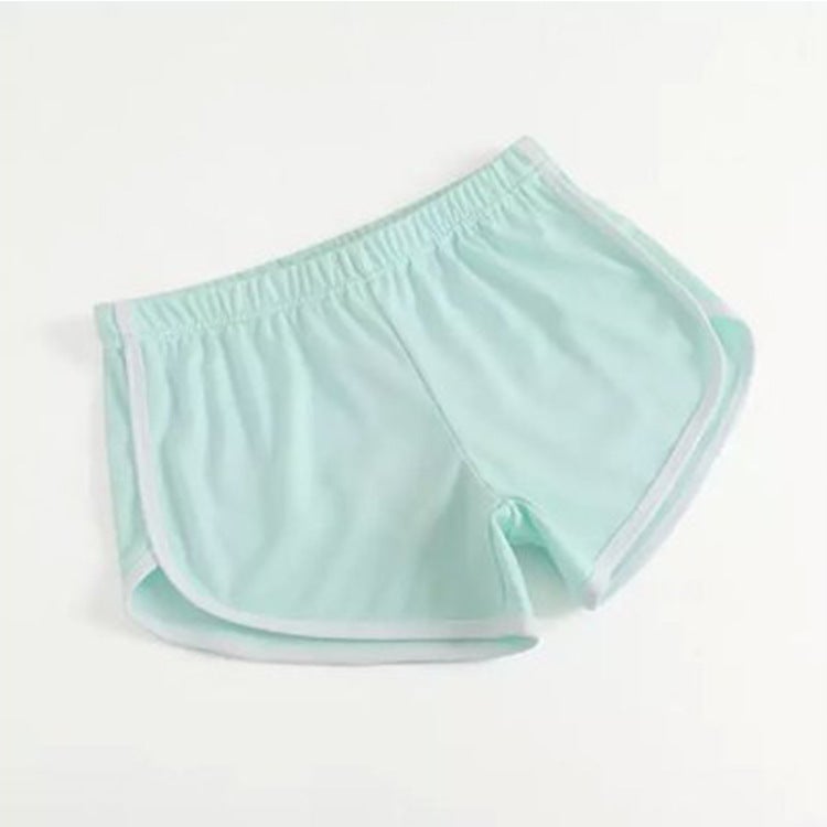 2022 Womens Sporty Shorts Summer Korean Style Casual Home Yoga Running Fitness Purplish blue  - Image 2