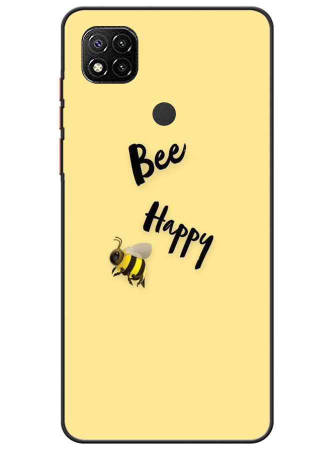 EYE CATCH Protective Case Cover For Xiaomi Redmi 9C Bee Happy  - Image 1