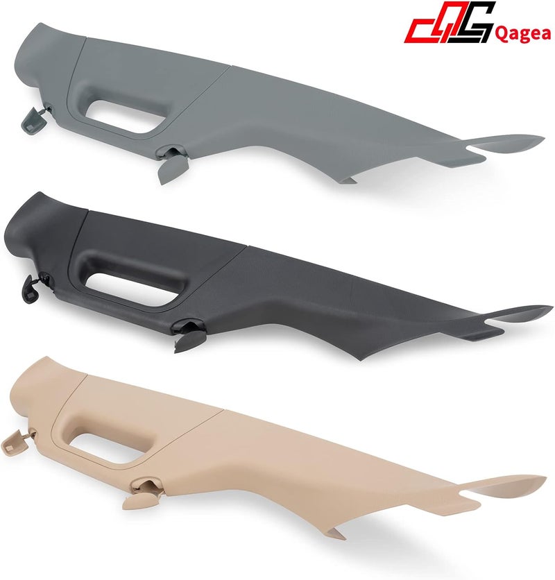 Qagea A-Pillar Grab Handle Interior Trim for 2011-2016 Ford Super Duty - Left Side, Tan - Image 5