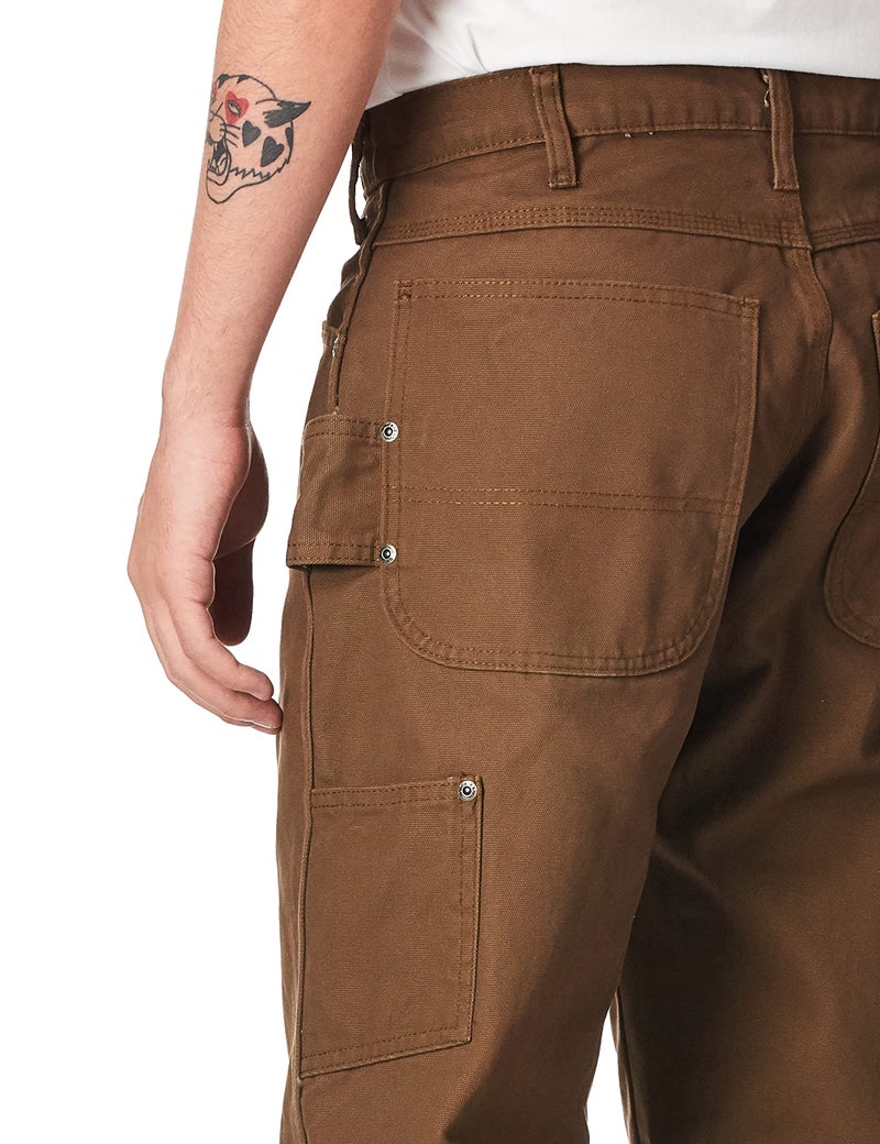 Dickies Mens Relaxed Fit Sanded Duck Carpenter Jeans, Brown Duck, 36W x 34L US - Image 2