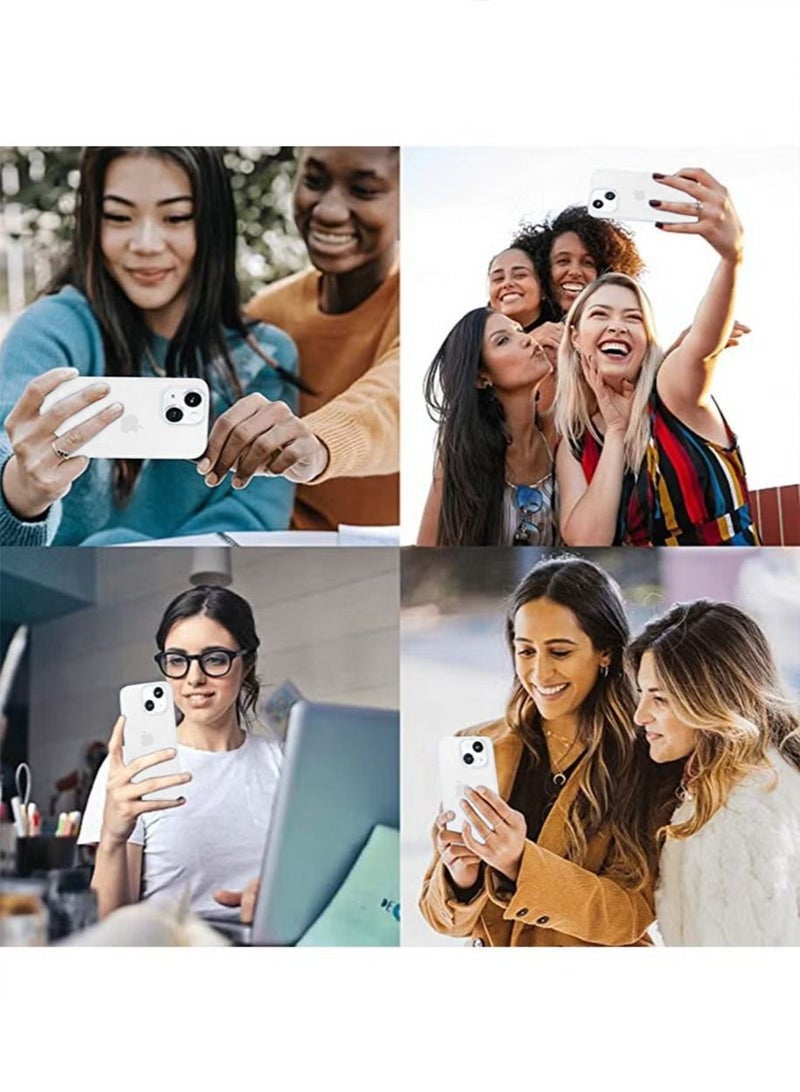 غطاء حماية للهاتف المحمول iPhone 15 Plus مع حماية من السيليكون السائل الناعم وملحقات مضادة للخدش ومضادة للصدمات، غطاء خلفي واقٍ نحيف مع ملمس مريح ومضاد لبصمات الأصابع - Image 5