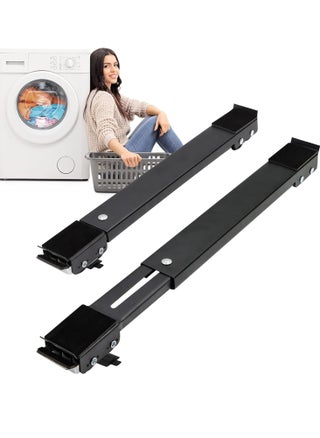 Extendable Furniture Appliance Rollers with 24 Rollers & Brake, Heavy Duty Mover Tool for Washing Machines, Dryers, Refrigerators – Supports Up to 660 lbs, Black - pzsku/Z2B2ED4DF968F23A31CFDZ/45/_/1731924020/729944d9-f4d2-4593-942b-e9031326afb5