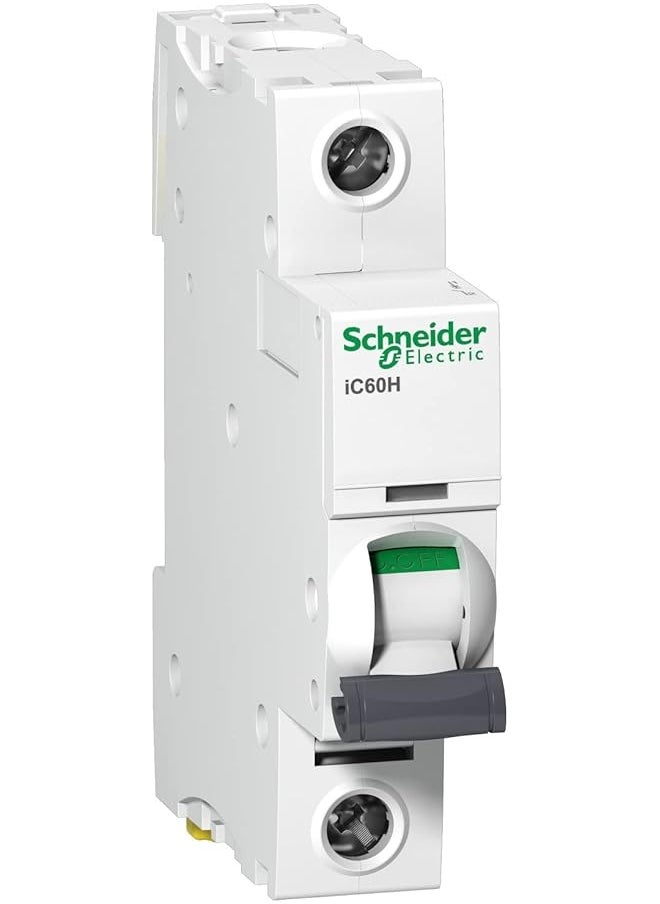 Schneider Electric Schneider Electric Acti9 iC60H 1P 16A C Miniature Circuit breaker, A9F54116 